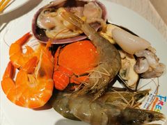 基围虾-领鲜活海鲜榴莲自助火锅(东门店)