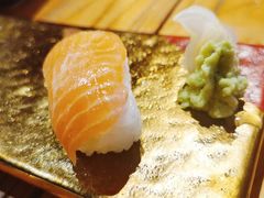 三文鱼寿司-黑牛の店·和牛烧肉(合生汇店)