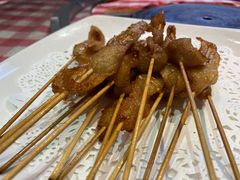 串烧猪颈肉-龙桥私厨·姜花菊花过桥鱼·顺德菜(容桂店)