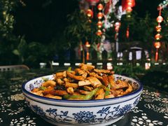 香干肉丝-国生茶庄·地道农家菜团建活动