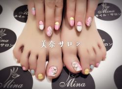 点击看大图 -美奈サロン美甲美睫皮肤管理