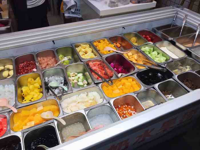 聚果自助酸奶水果捞(共享区店)-"减肥期间非常喜欢吃他家的酸奶海底捞