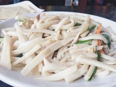 素炒杏鲍菇丝-我去·春饼文化主题餐厅(国定路总店)