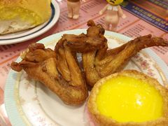 五香雞亦+酥皮蛋撻-金华冰厅