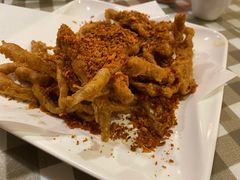 w椒盐茶树菇-新大咀港式茶餐厅(宝山万达店)