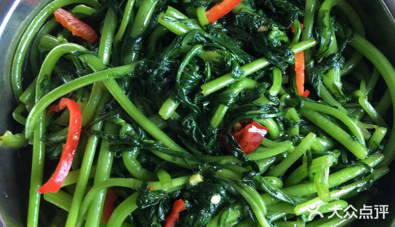 自己动手丰衣足食之爆炒茼蒿