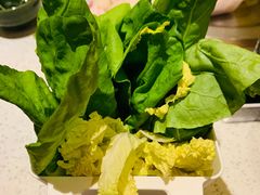 时蔬双拼-润园四季椰子鸡火锅(海上世界店)
