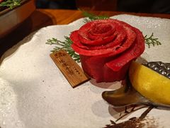 黑牛玫瑰牛舌-黑牛の店·和牛烧肉(合生汇店)