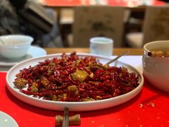 川味鲍鱼辣子鸡-荷风细雨·中国茶宴(碧云店)