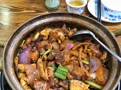 鸡煲(半只)-奇味鸡煲(麦地店)