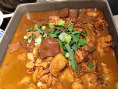 铁锅本鸡鸭血煲-老头儿油爆虾·知味杭州(爱琴海购物中心)