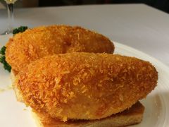 奶油鸡卷-小白桦西餐厅