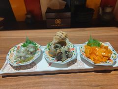 前菜三品-隐月· 㐂和食屋(芝罘万达公馆店)