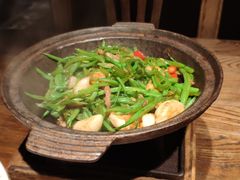 铁煲肉沫豆角-70后饭吧(府河街店)