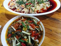 泡椒鸡杂-弓虽昌焖烧鸡(大竹林店)