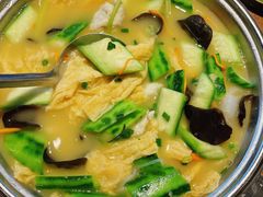 丝瓜鱼滑浸豆黄金-东馆和天下特色餐饮(工农店)