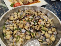 蒜蓉蒸河沙蚬-西江河鲜·趣苑酒楼(鼎湖牌坊店)