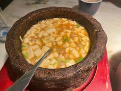 石锅鸡汤豆腐-绿茶餐厅(华信Mall店)