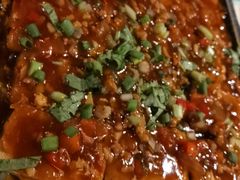 铁板包浆豆腐-绿茶餐厅(西单老佛爷店)