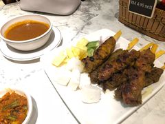 沙爹鸡牛肉拼盘-关夫人餐厅(阳光广场店)