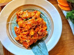 烤鸡脆骨-明洞阿姨·韩式酱蟹烤肉·创意料理(三元桥店)