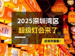 -欢乐海岸椰林沙滩-2025湾区超级灯会