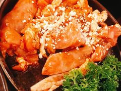 照烧芝士鸡腿肉-花时·炭火烧肉(东百中心A馆店)