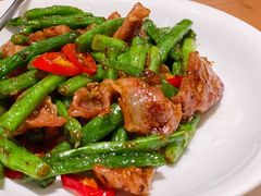 四季豆炒松阪猪肉-鼎泰丰(德基广场店)