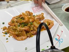 葱花焗开边大头虾-有腥气私房菜·寻味顺德