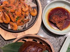 金蒜铁板烤大虾-南京大牌档(之心城店)