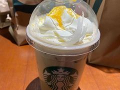 金钻凤梨拿铁-星巴克(延吉百利城店)