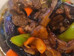 牛肉炖茄子-南山鲜虾面·活鲜小馆·海味大连菜(南山总店)