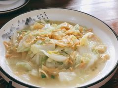 腐竹小白菜-小乡小镇·传承桐庐土菜·老板亲自烧的菜