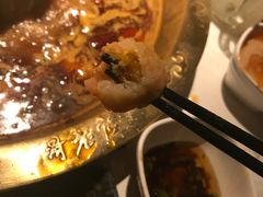 干贝咸蛋黄虾滑-哥老官重庆美蛙鱼头(西湖银泰十一哥店)
