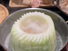 -得意咚瓜·顺德鱼生·冬瓜盅火锅