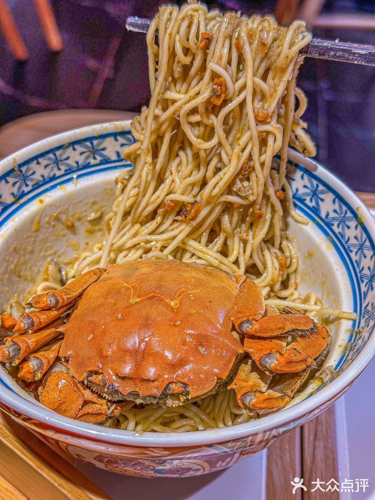 广州..蟹黄面迷狂喜....梦回上海...
