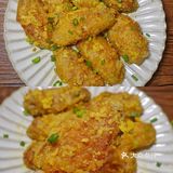 外酥里嫩的咸蛋黄鸡翅🔥一盘都不够啊