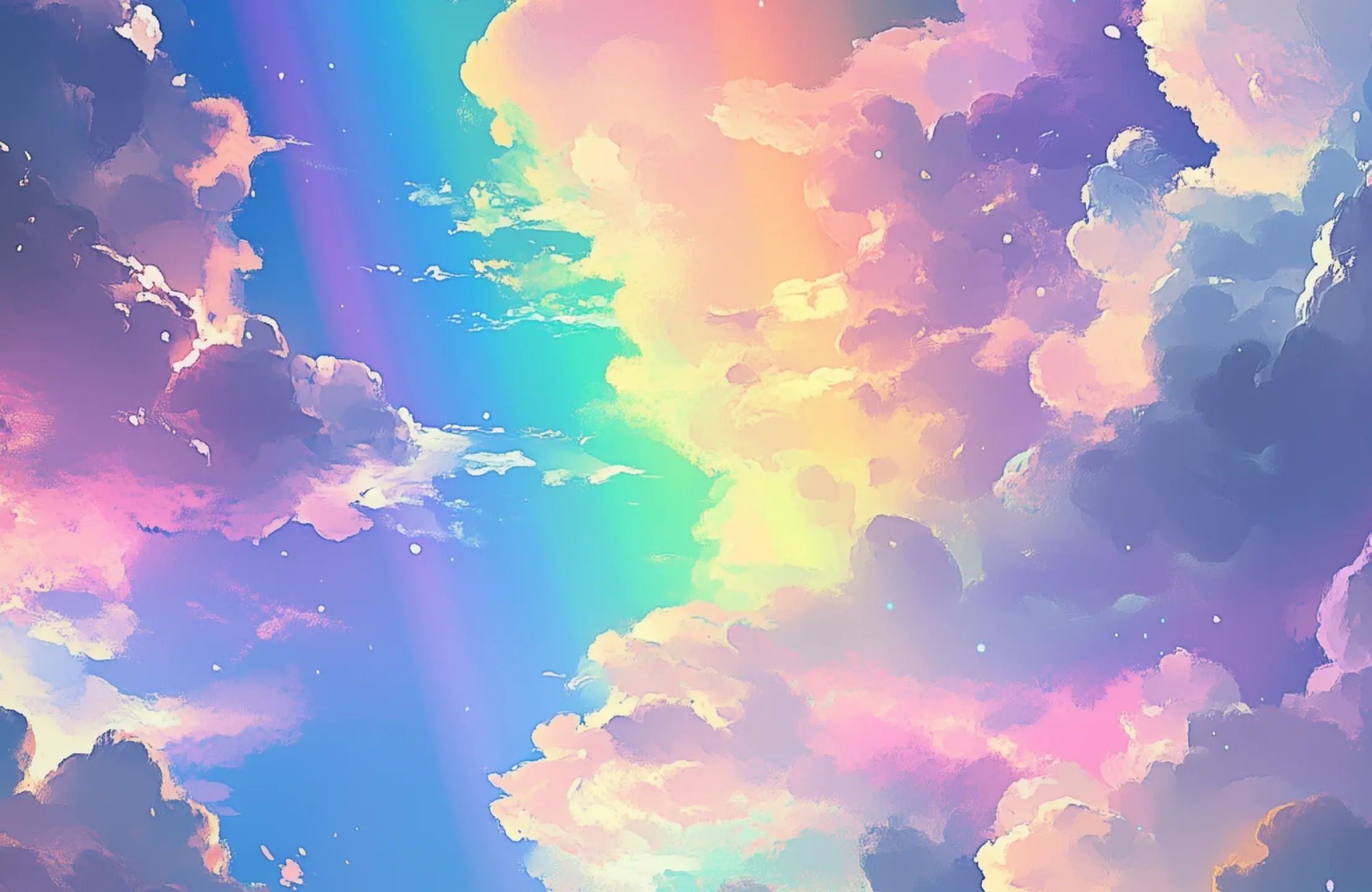 天空的彩虹秘密