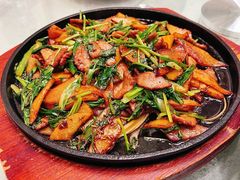 平锅炒烤小牛肉-枫林饺子