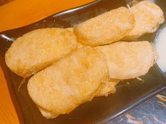 黄金馒头片-憨孃孃·重庆老火锅(红山黑金店)