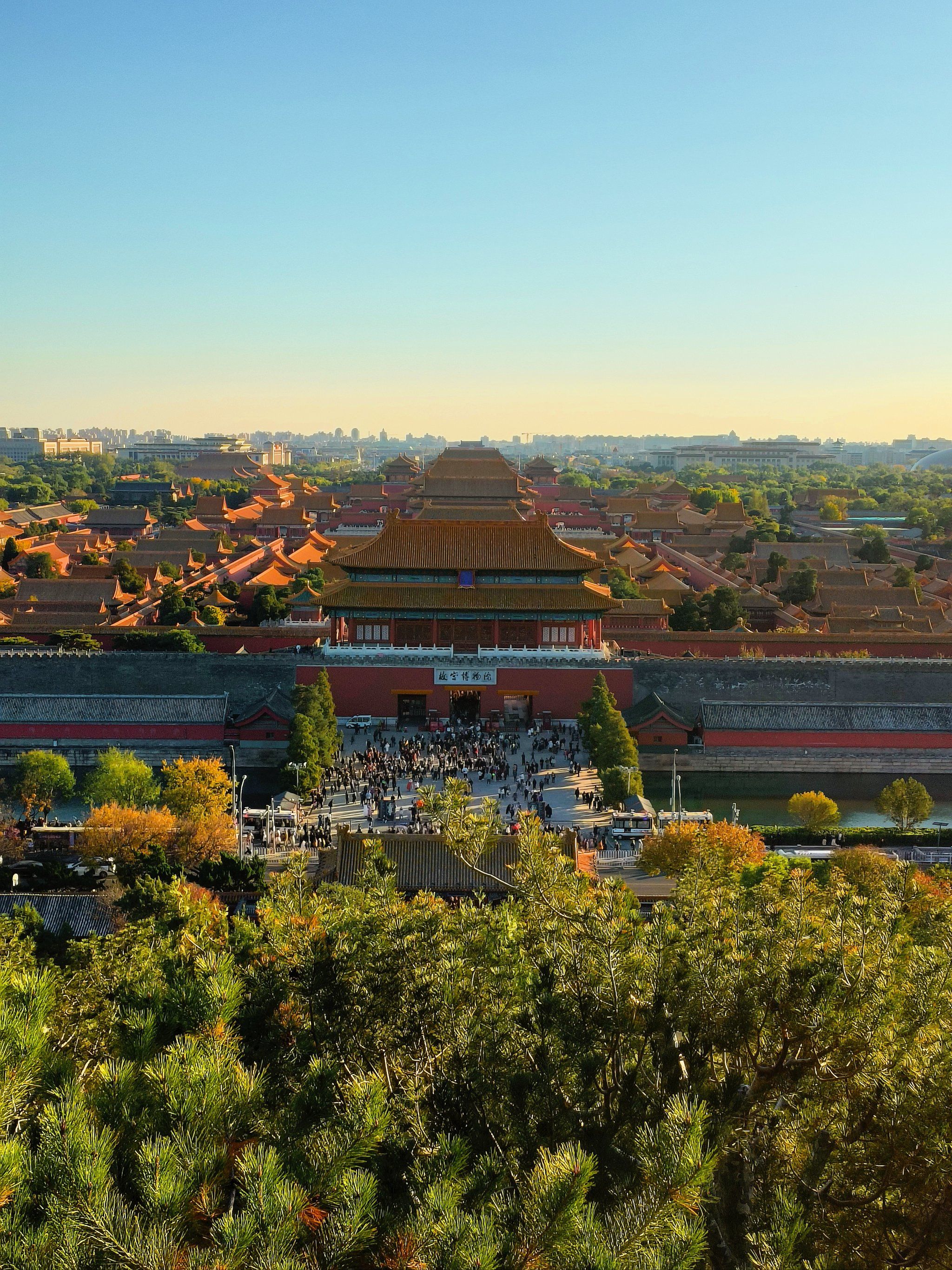 城市公园图鉴|人生建议,一定要来一次景山公园,俯瞰故宫绝美75