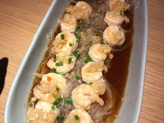 蒜蓉粉丝蒸虾仁-蜜桃餐厅·伴山(绿宝广场店)