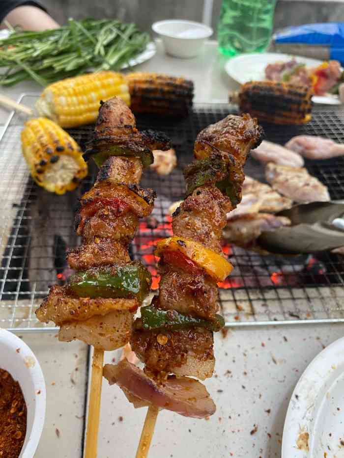 香蜜湖烧烤场-"如果不是因为西丽湖那个没开,也不会来这里.