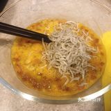 納豆小魚秋葵雞蛋餅餅[调皮]