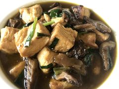 蕈油豆腐-得意楼蒸菜馆
