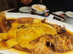 深海黄鱼年糕-径山十八道·风味民间菜(杭州总店)