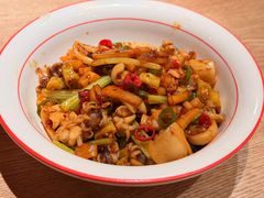 酸萝卜墨鱼仔-肥三土菜馆(五四广场店)