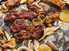 秘制香辣牛肉-胖记烤肉(江汉路店)