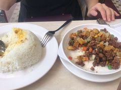 干免治牛肉饭-喜莲咖啡