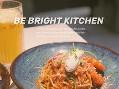 鲜茄茸大虾配马斯卡朋意大利面-BE BRIGHT KITCHEN(正佳广场店)